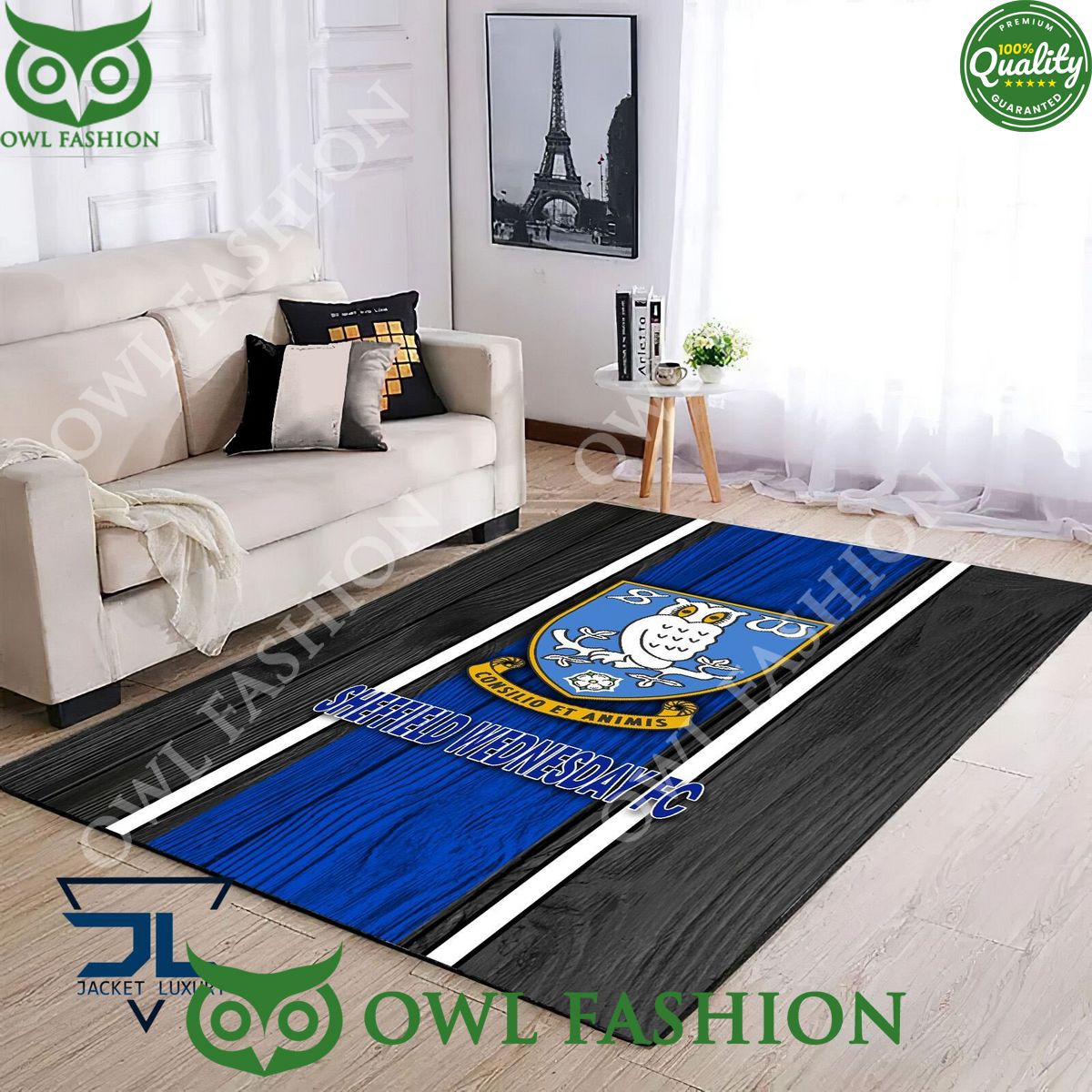 Sheffield Wednesday EFL Football Rug Carpet Living Room