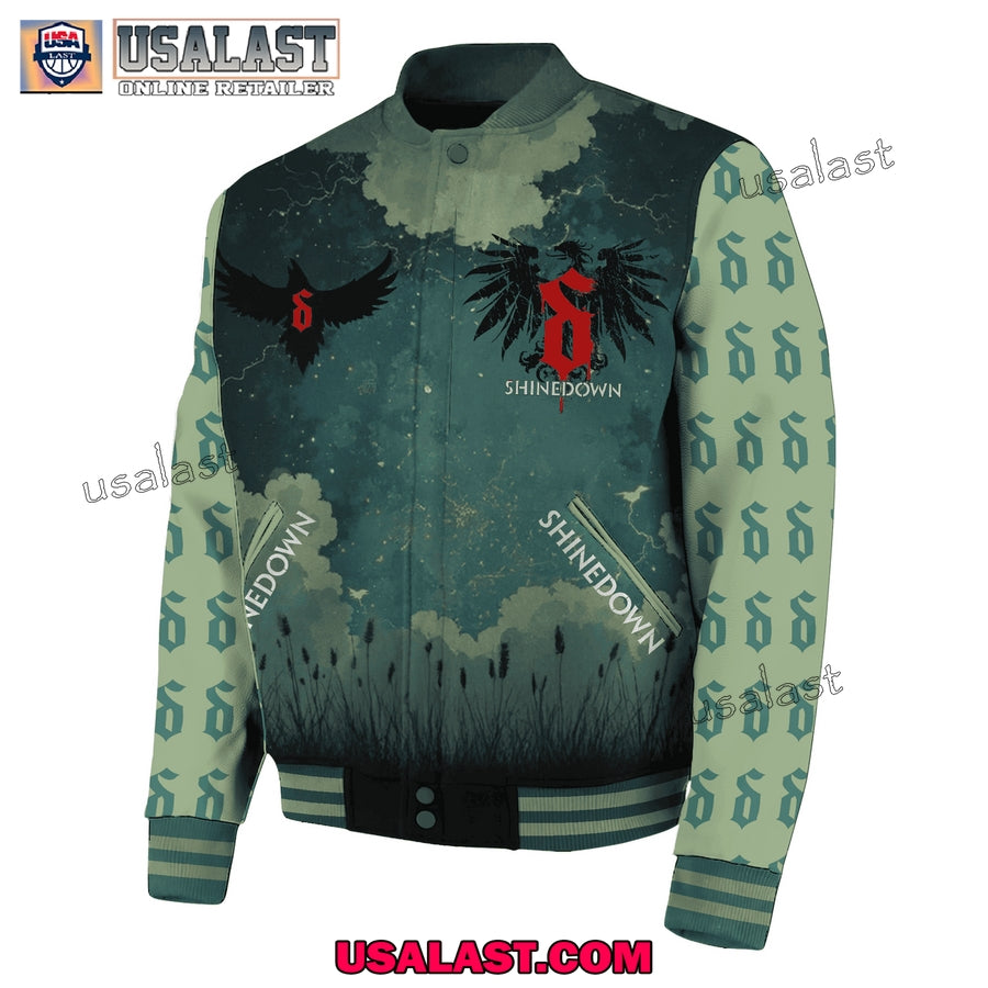 Shinedown Dance Kid Dance Varsity Baseball Jacket