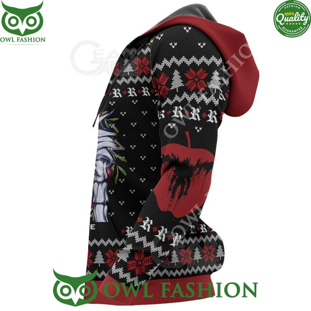 Shinigami Rem Ugly Christmas Sweater Dnote Xmas Gift Death Note Jumper