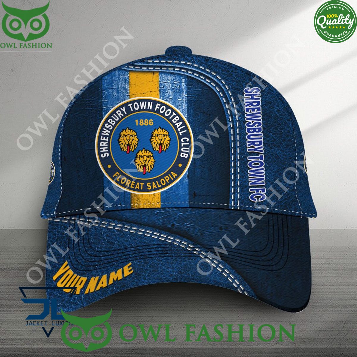 Shrewsbury Town EFL Football Team Personalized Classic Cap