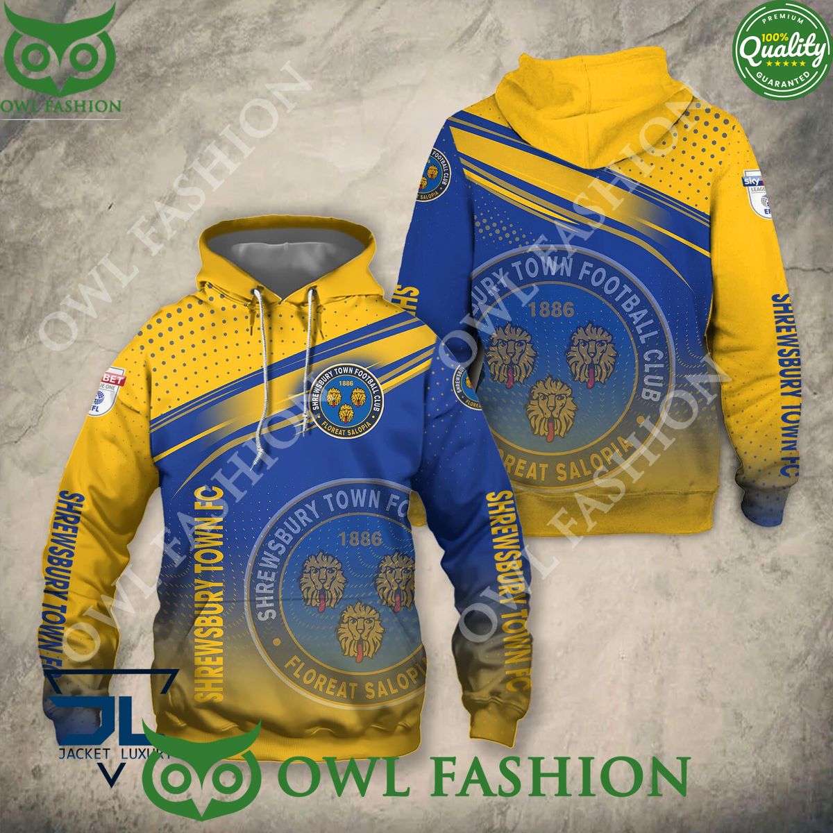 Shrewsbury Town Trending Design EFL Hoodie Shirt 2024