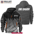 SIG Sauer Gun Brand Heavy Zip Hoodie