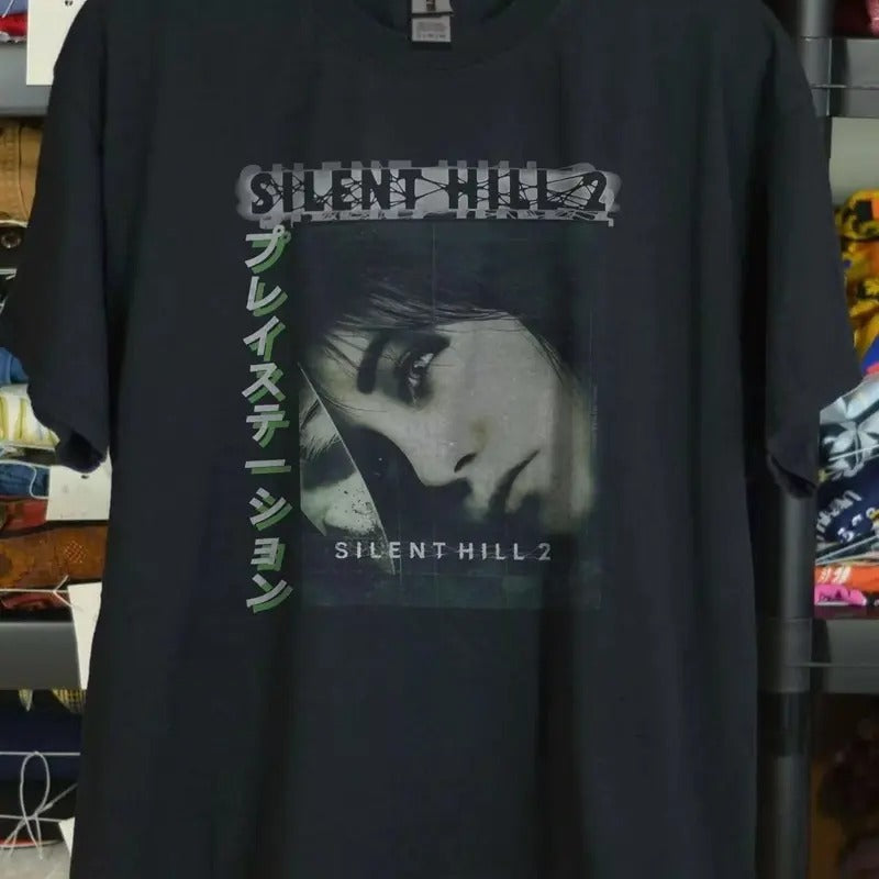 silent hill 2 short sleeve shirt unisex men women Hoodie, Sweatshirt | RetroVerseTees.com