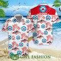 Silkeborg IF Danish Football Champion Superliga Hawaiian Shirt