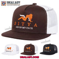 Sitya ass on my face embroidery snapback cap hat