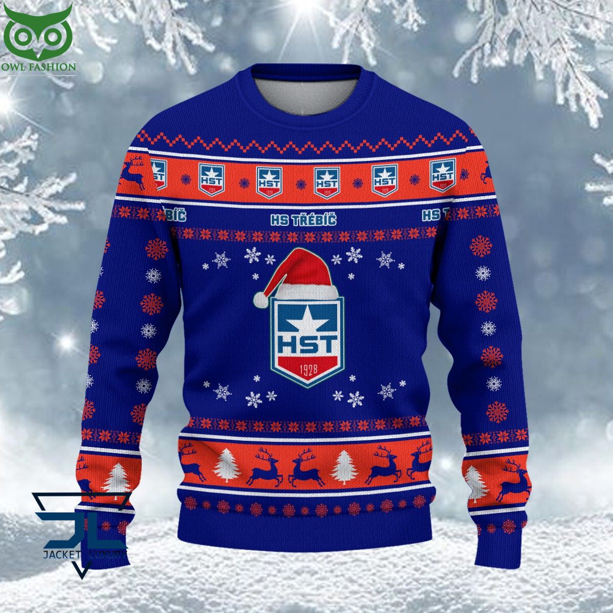 SK Horácká Slavia Trebíc Czech Extraliga Ugly Sweater