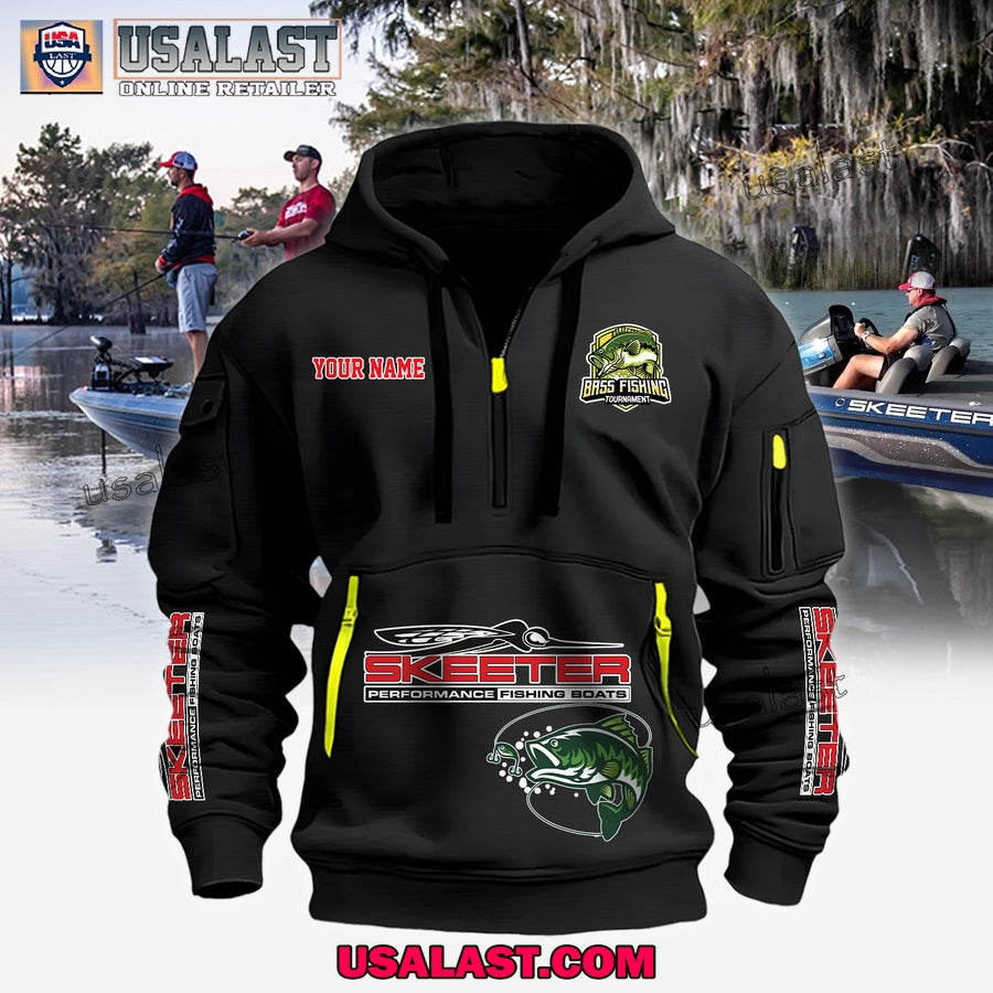 Skeeter Boats Fishing Custom Name Heavy Hoodie