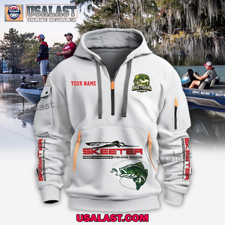 Skeeter Boats Fishing Custom Name Heavy Hoodie