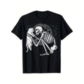 skeleton cat cute goth halloween men women boys girls Lightsaber brand shirt suitable for mens womens outdoor Lightsaber...