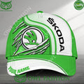Skoda Czech Automobiles Auto Custom Name Printed Cap