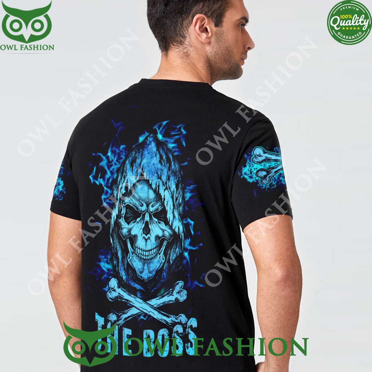 Skull Reaper Couple The Boss And Real Boss Hoodie