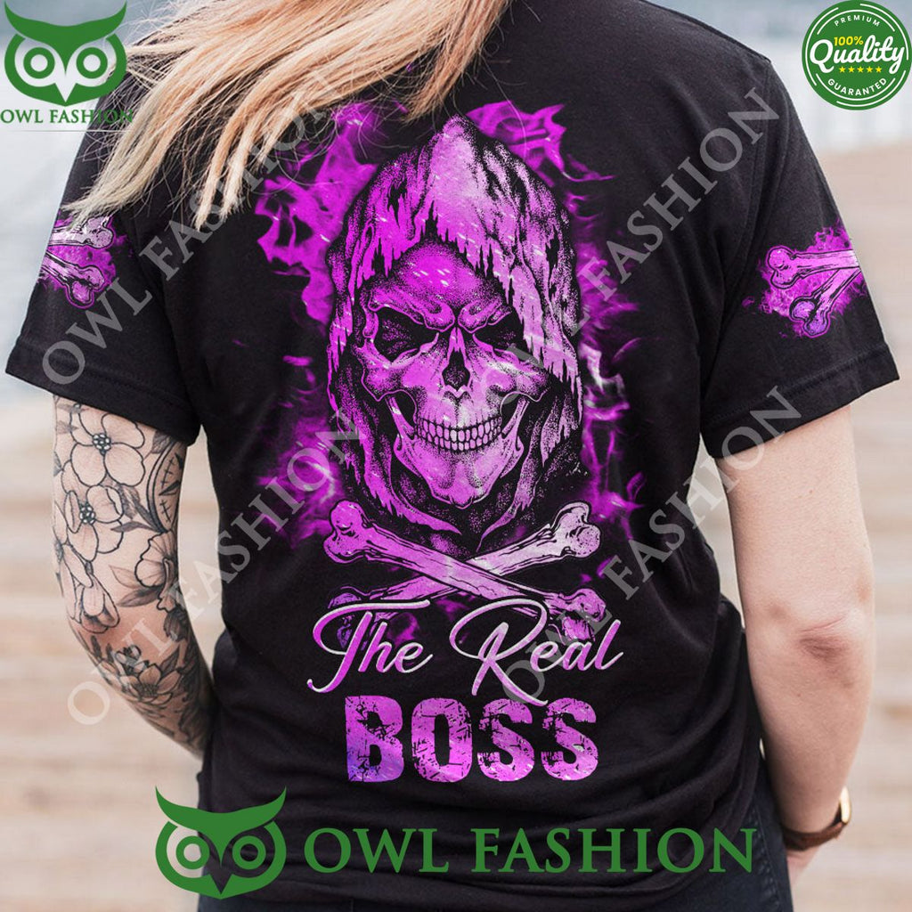 Skull Reaper Couple The Boss And Real Boss Hoodie