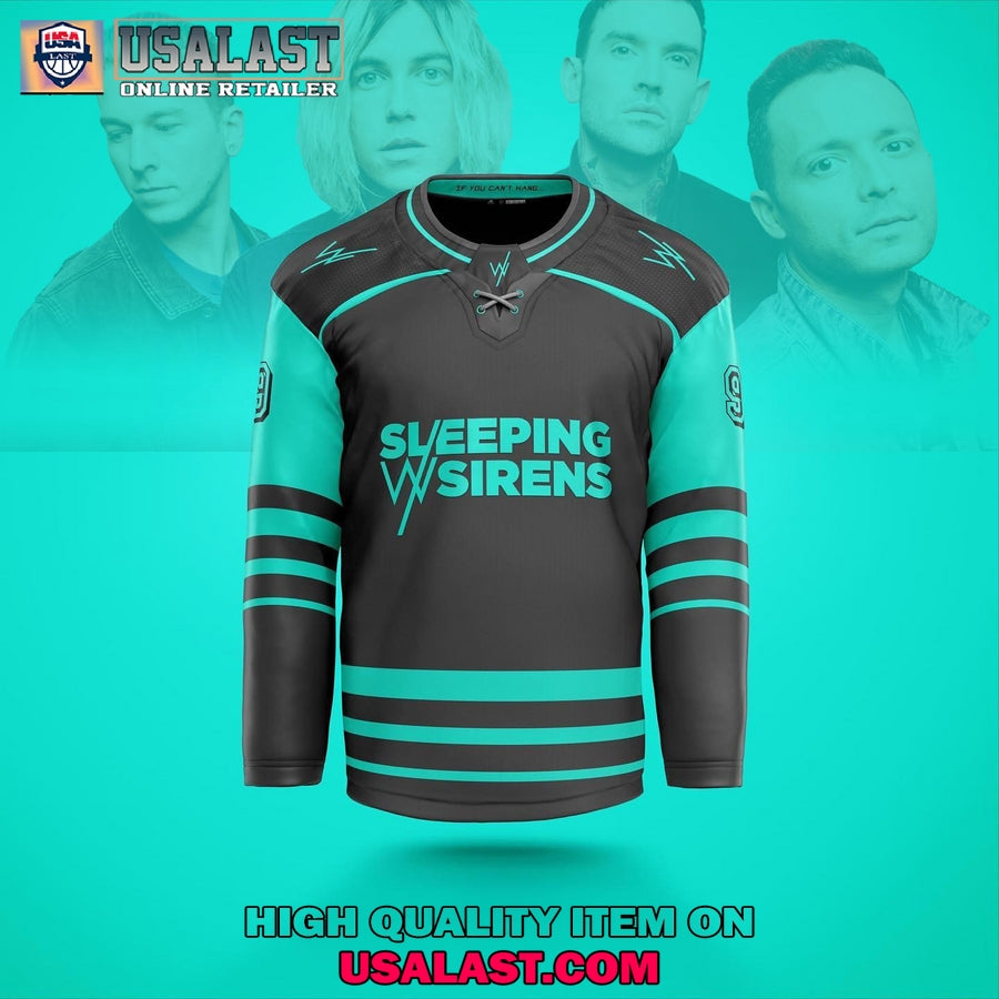 Sleeping With Sirens Rock Band Hockey Jersey