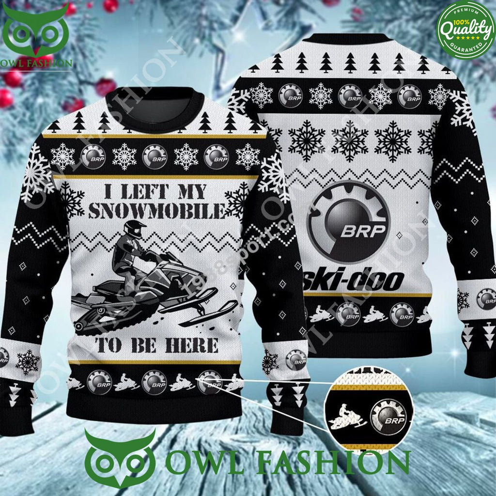 SLINGSHOT I left my snomobile BRP Ugly Sweater Jumper