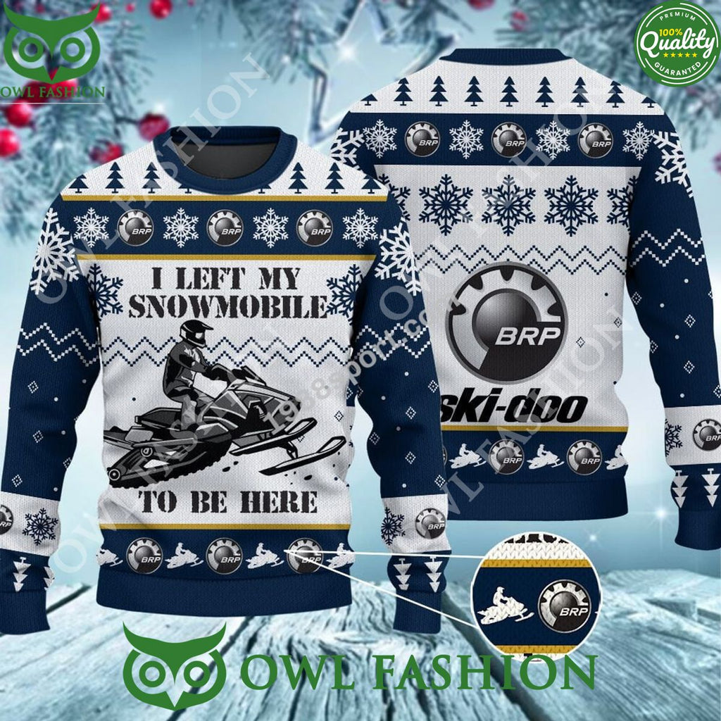 SLINGSHOT I left my snomobile BRP Ugly Sweater Jumper