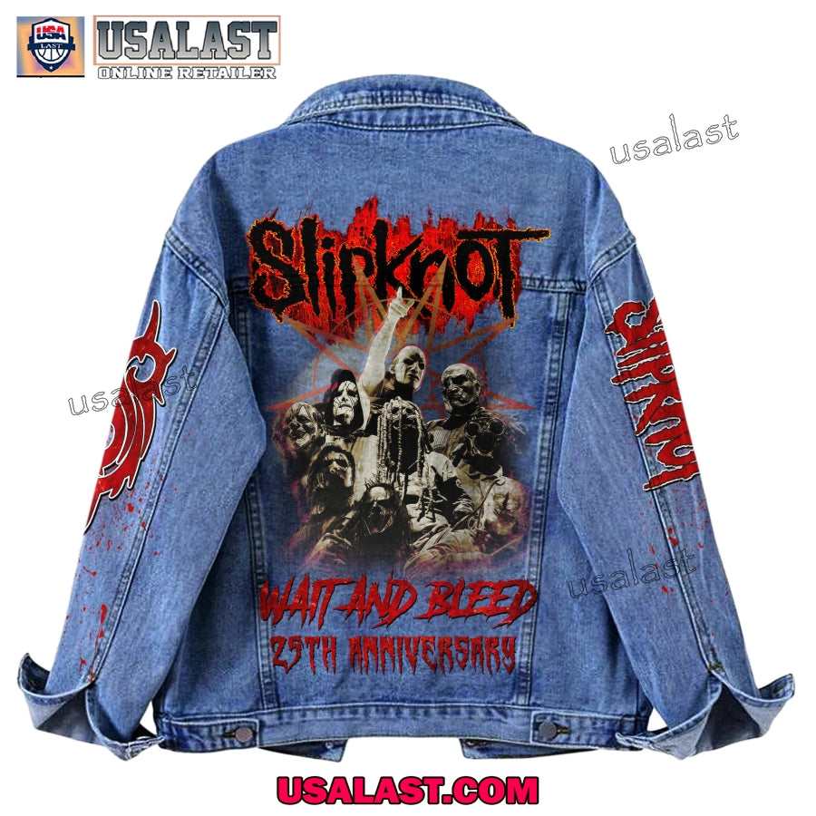 Slipknot 25th Anniversary 2025 Tour Denim Jacket