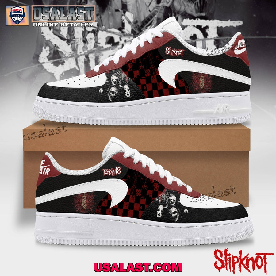 Slipknot Upside Down Logo Air Force 1 Shoes