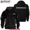 Smith & Wesson Gun Brand Heavy Zip Hoodie