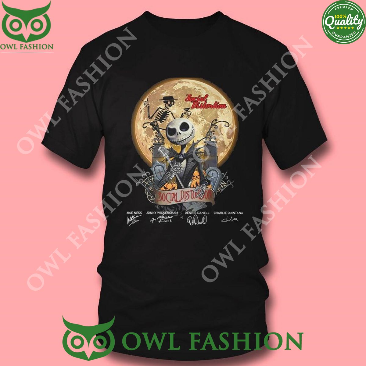 Social Distortion The Nightmare Before Christmas TShirt