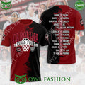 South Carolina Gamecocks Final Tour 2024 NCAA Women Basketball 3D T shirt