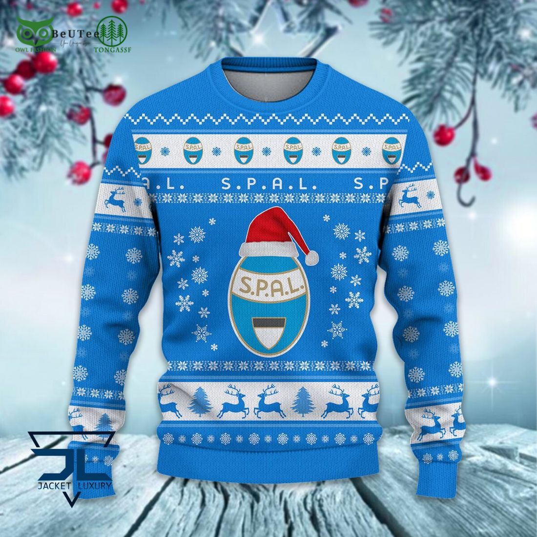 Spal 2013 Football Lega Serie A Ugly Sweater
