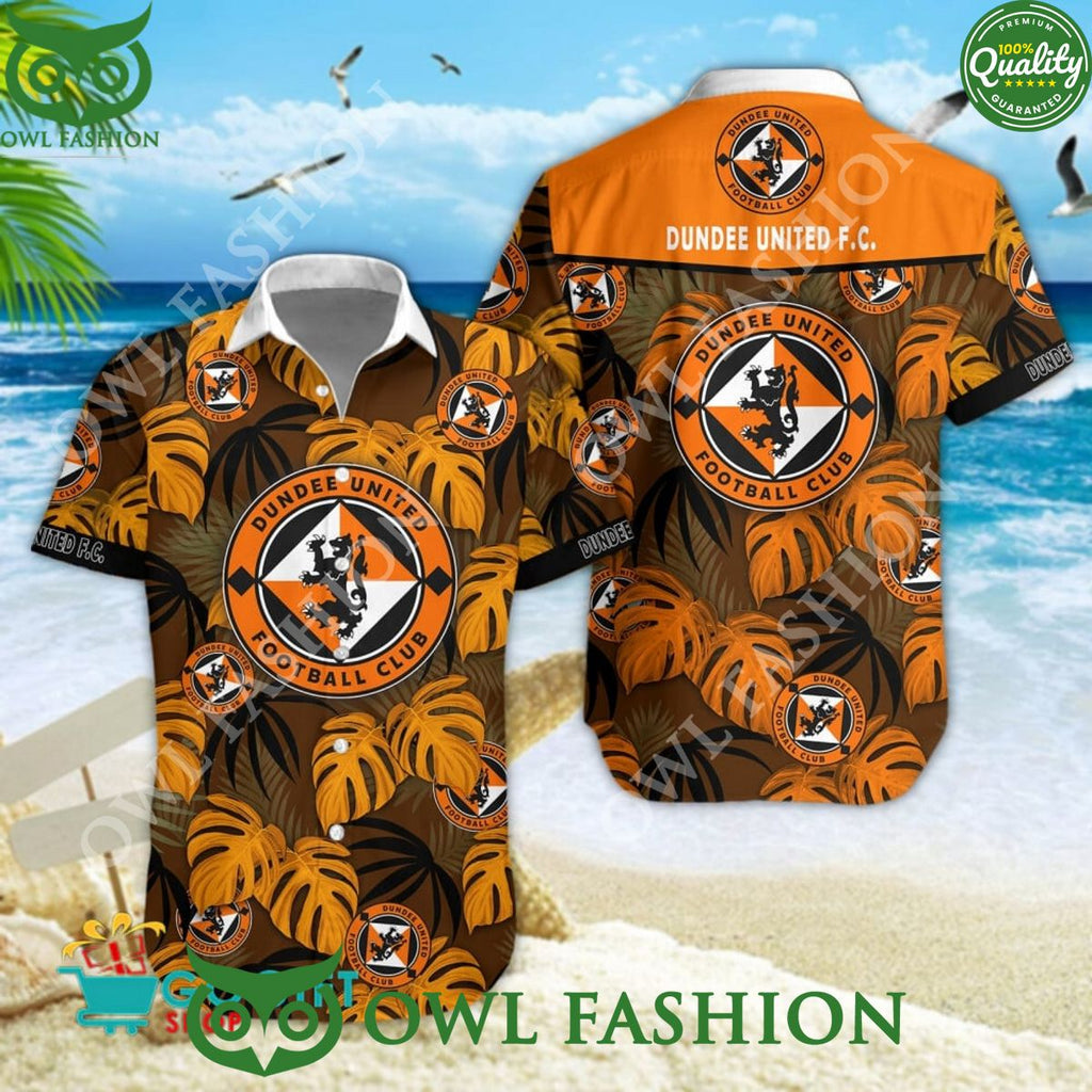 SPFL Championship Dundee United F.C. Tropical Vibe Hawaiian Shirt