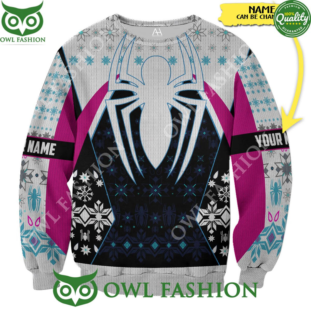Spider-Girl Gwen Stacy Custom Premium Ugly Sweater