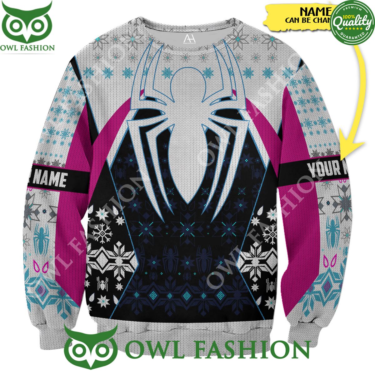 Spider-Girl Gwen Stacy Custom Premium Ugly Sweater
