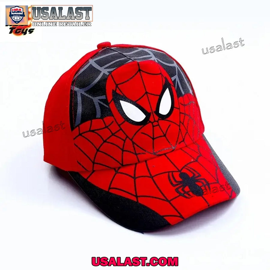Spiderman Superhero Baseball Cap Childrens Gift Fashion
