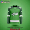 Spinach Cannabis Brand Hockey Jersey