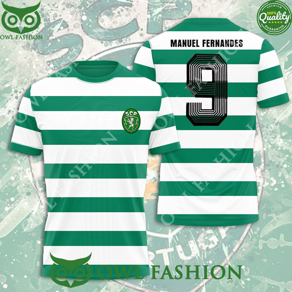 Sporting CP x Manuel Fernandes Football 3D Shirt