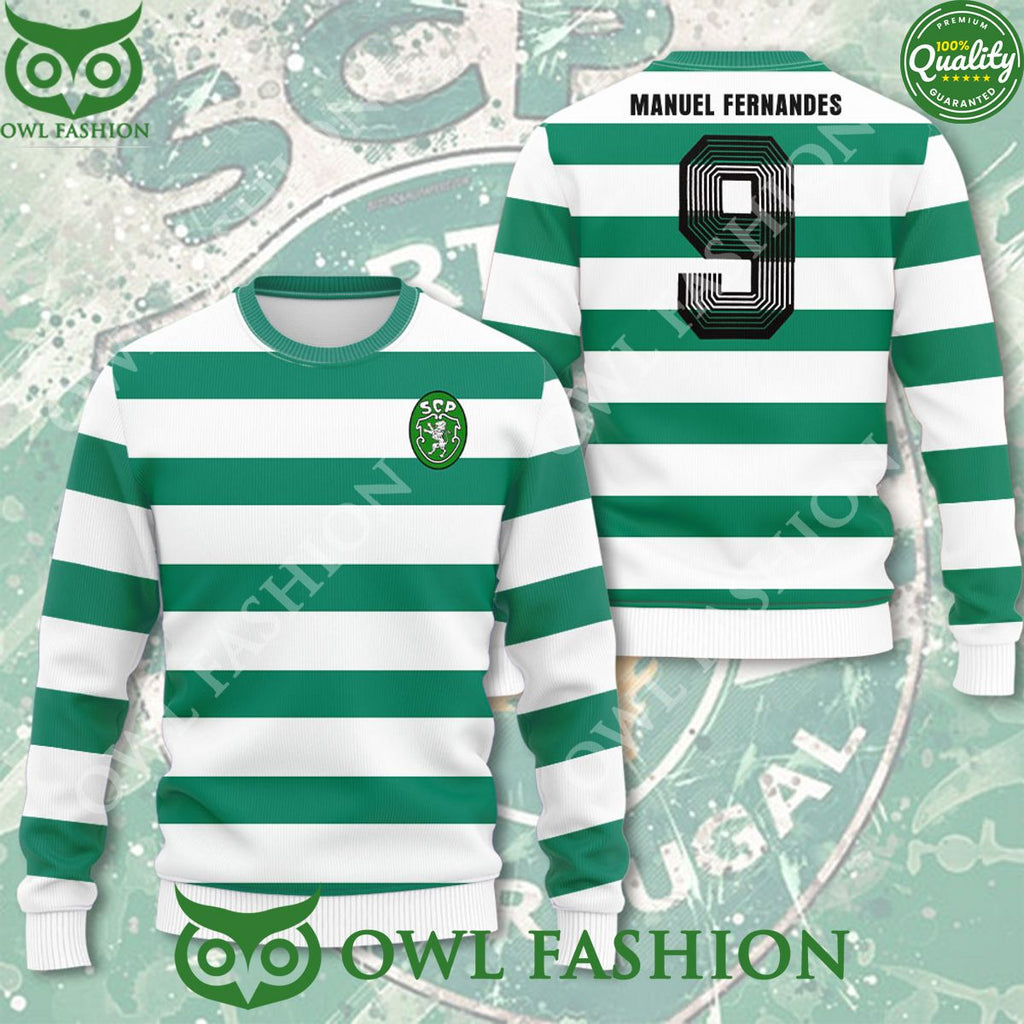 Sporting CP x Manuel Fernandes Football 3D Shirt