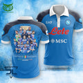SSC Napoli Campioni d’Italia Serie A Players 3D Shirt
