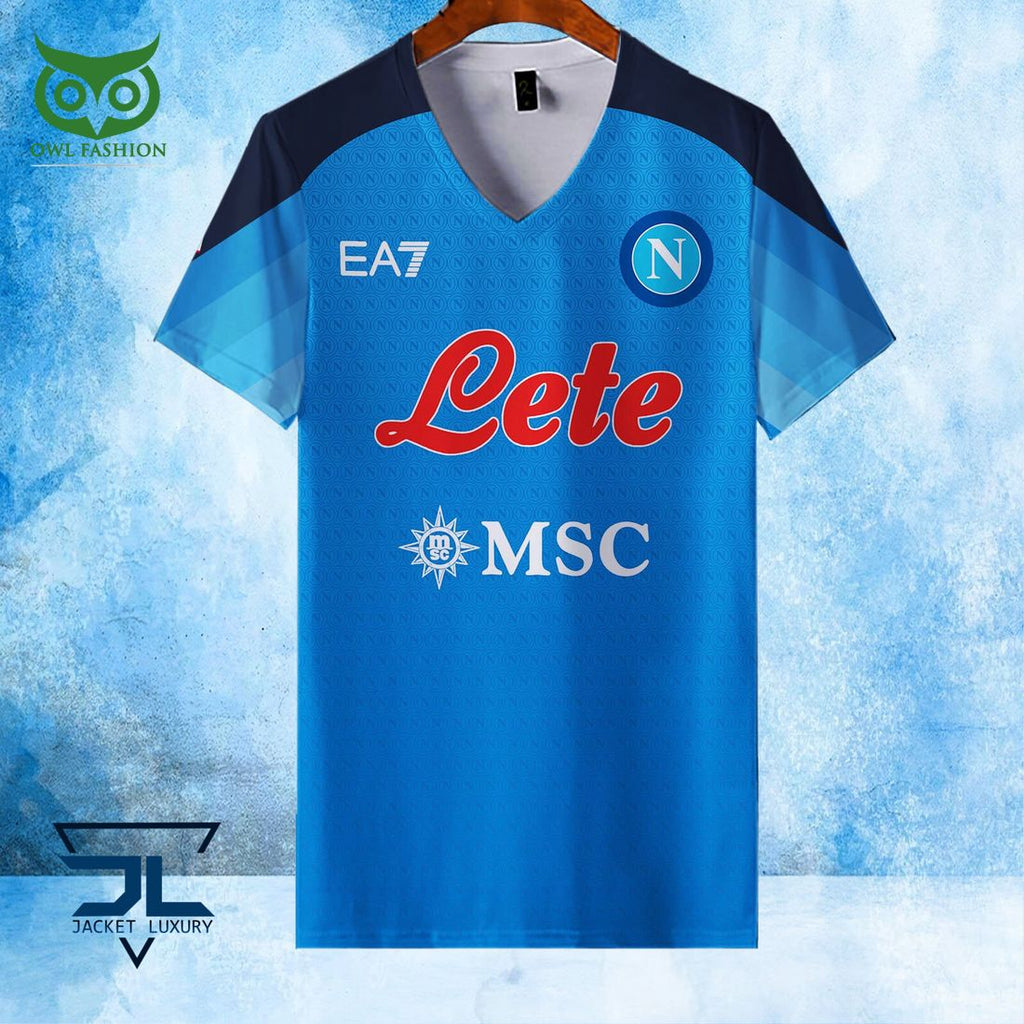 SSC Napoli Campioni d’Italia Serie A Players 3D Shirt