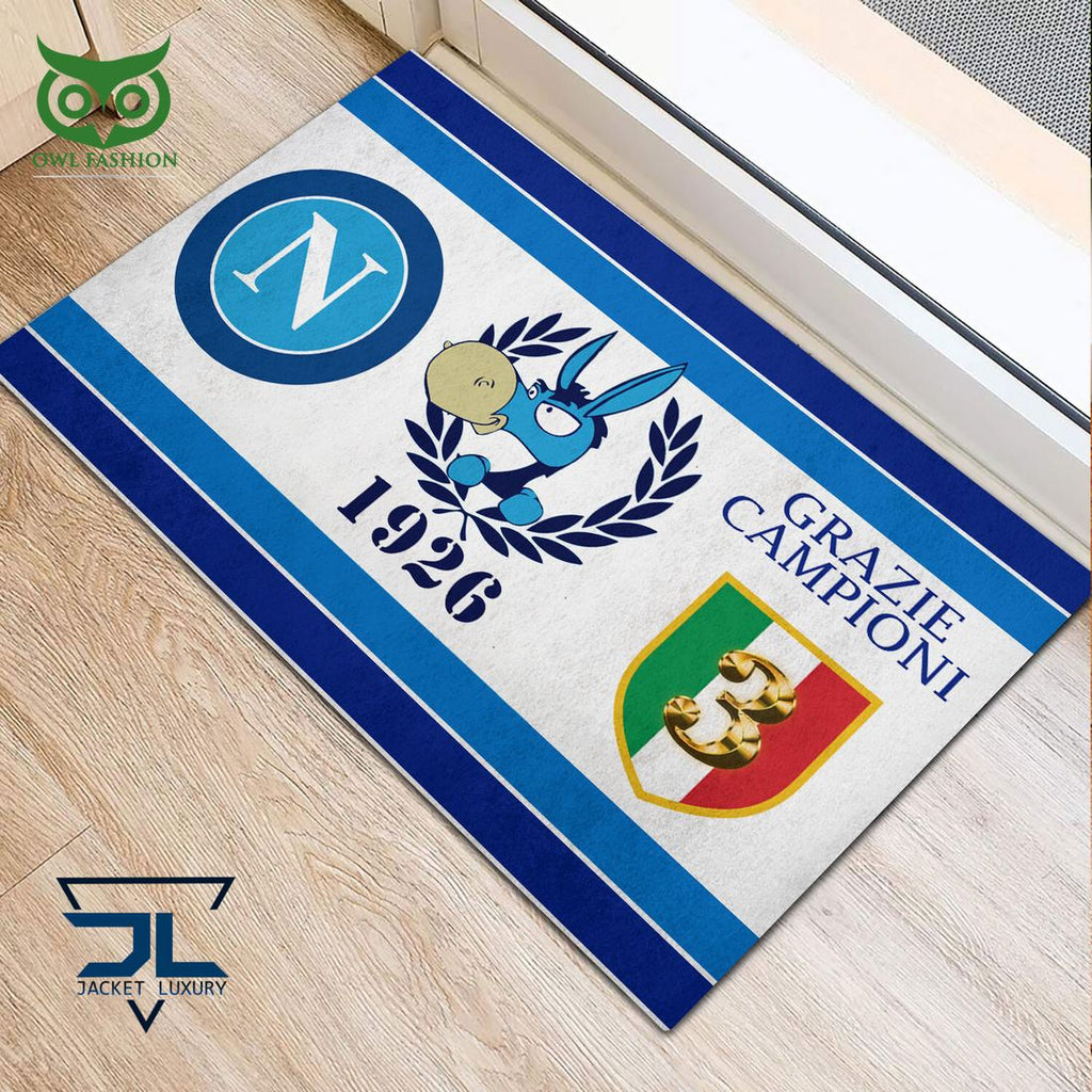 SSC Napoli Zerbino Campioni d’Italia Symbol Doormat