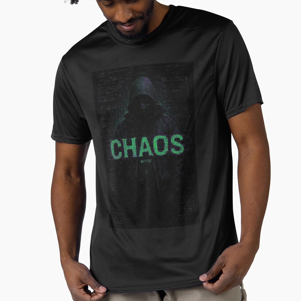 Chaos Cyber Grunge Glitch Aesthetic - Toxic Green and Purple Gothic Streetwear by iwzzuel