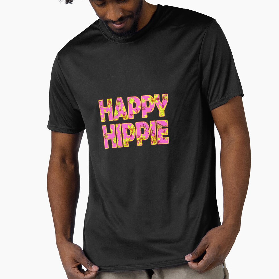 Happy Hippie Words Flower Power Free Spirit Hippie Vibes 2 of 4 by Beachy