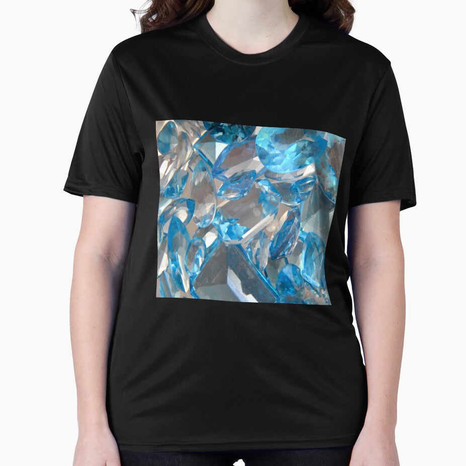 blue gemstone by Stephanie  Skeem