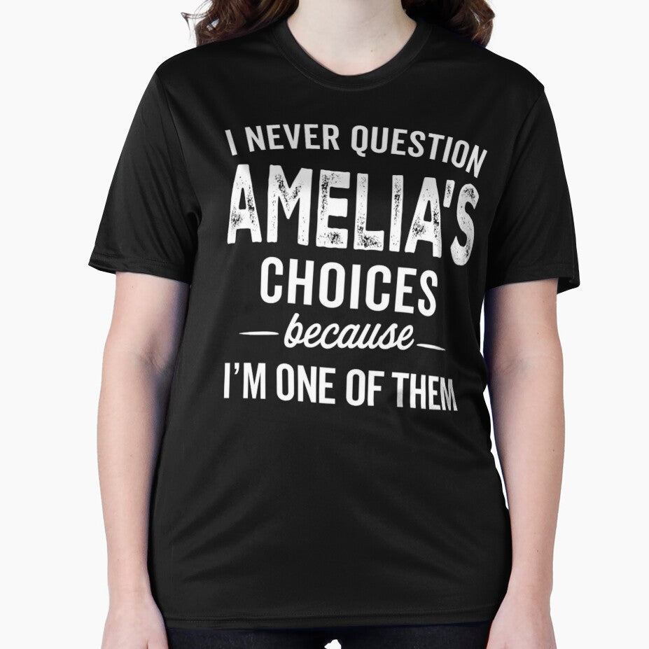Funny Personalized Amber Quote Shirt With Sarcasti by Exploringdiver