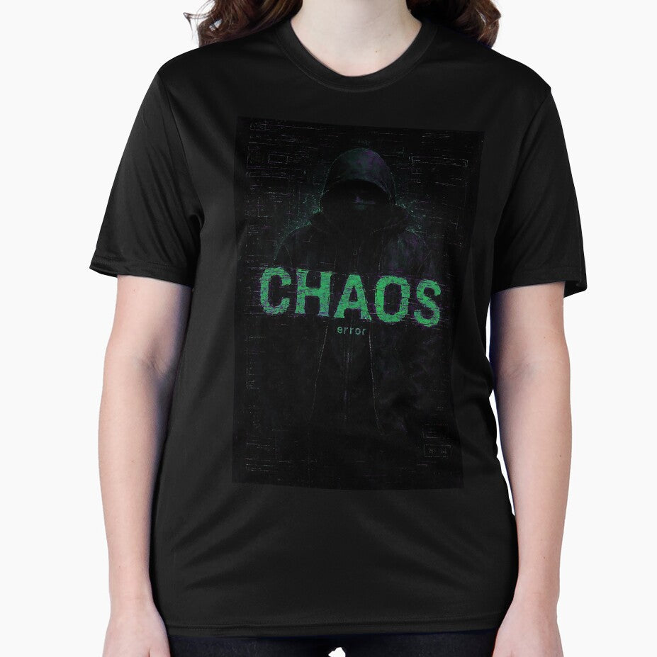 Chaos Cyber Grunge Glitch Aesthetic - Toxic Green and Purple Gothic Streetwear by iwzzuel