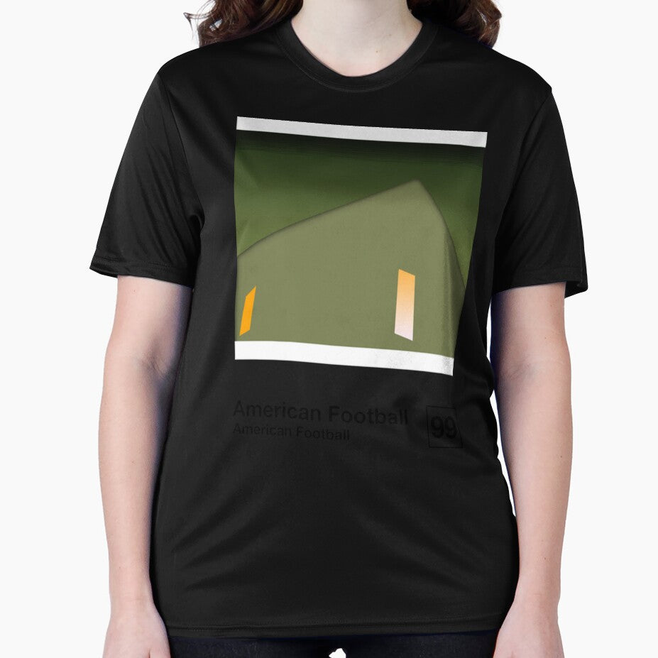 American Football Minimalist Graphic Artwork Desig by CharlieSusanss