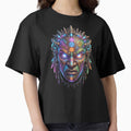 Tribal Psy Mask – Neon Spirit Face by RH Design Lab
