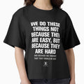 We do these things not because they are easy by vintage-covers