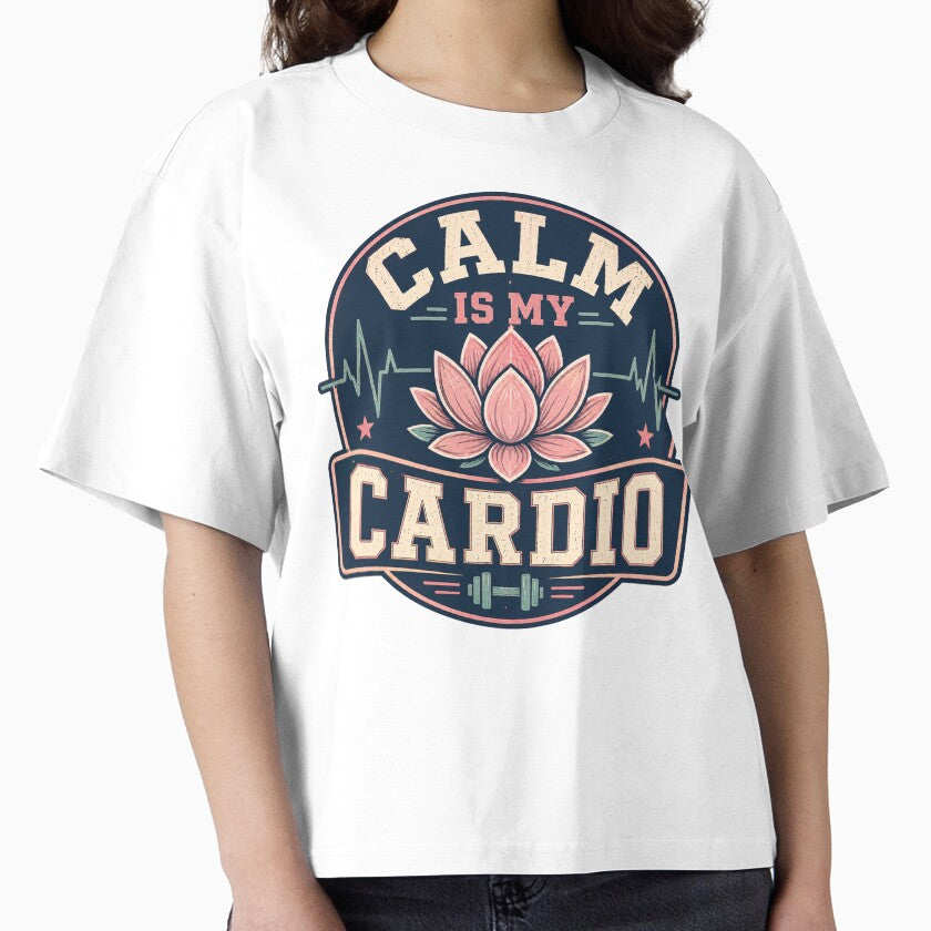 Calm Is My Cardio – Vintage Wellness Athlete Badge by warlistop