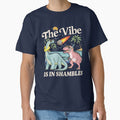 The Vibe Is Dinosaur | Cute Retro Dino Aesthetic by Krasnovaovaova