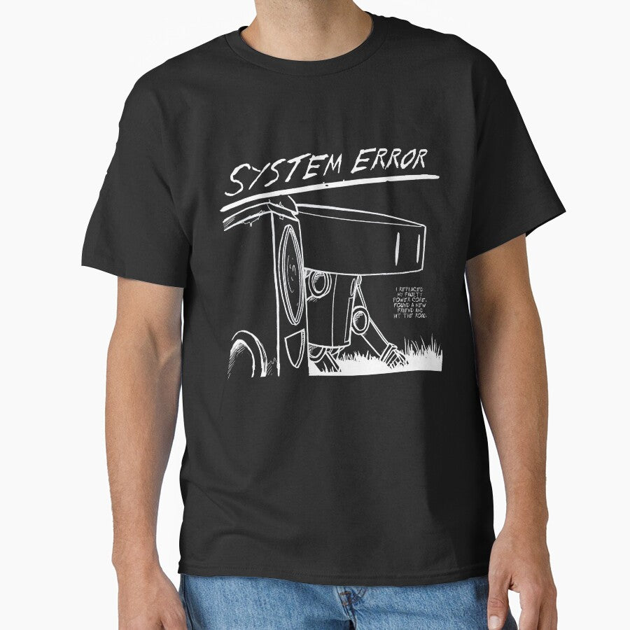 System Error Homage for a black tshirt by SE-Gear