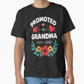 Promoted to Grandma EST 2026 Floral Announcement Gift by FreeArt2