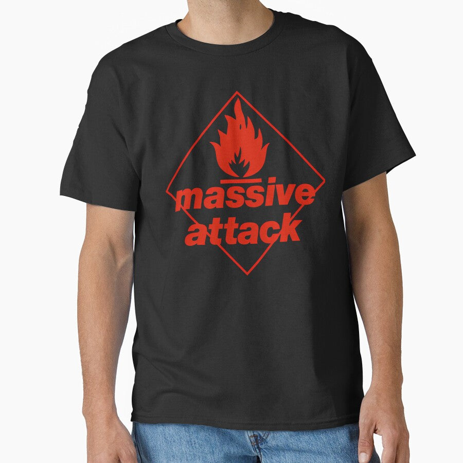 Massive Attack Flame Symbol Red Diamond by Meda2