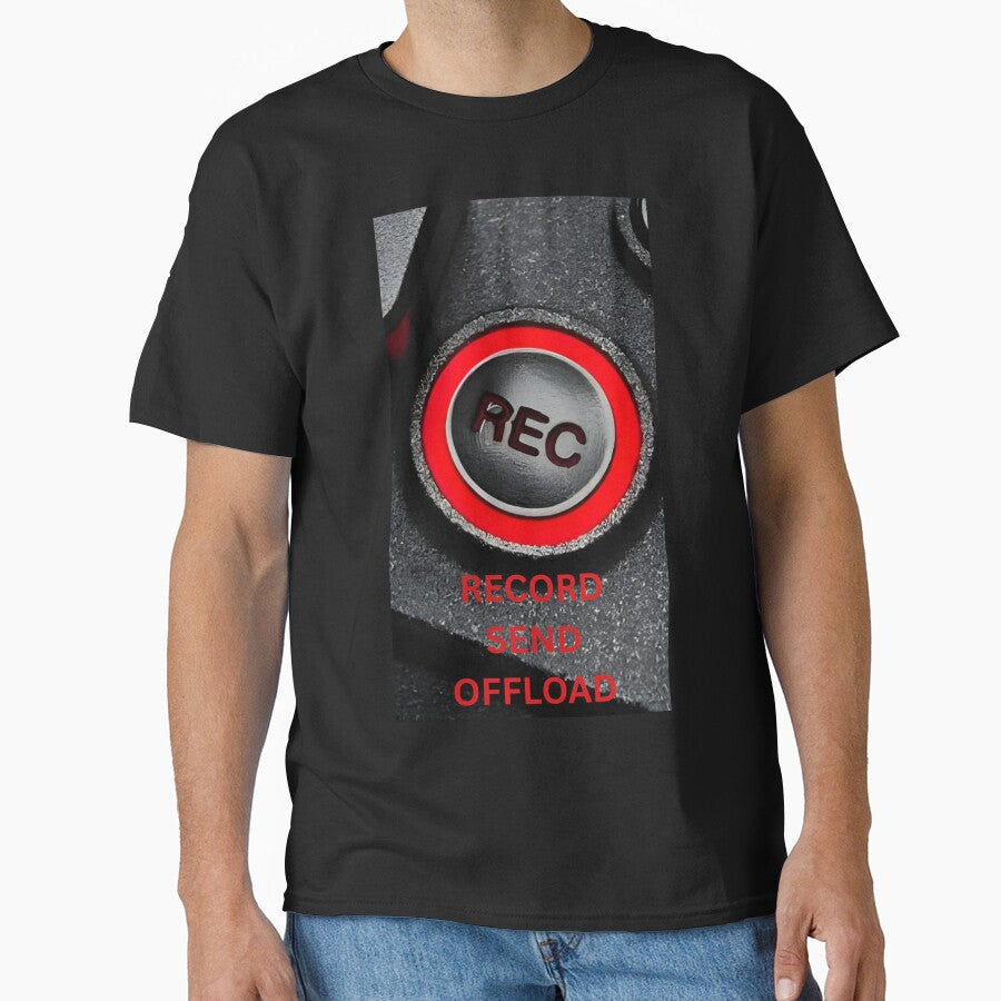 Retro RECORD Button by Angry Bunny Clinic