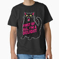 First of All I'm a Delight Roaring Black cat by Michasstuckey